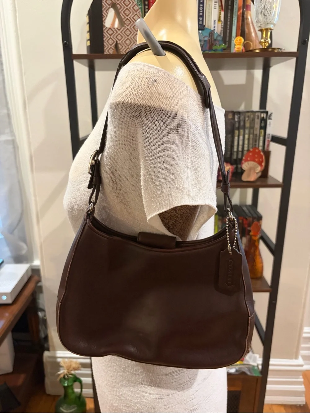 Vintage Brown Coach Ergo Demi Bag - 8319